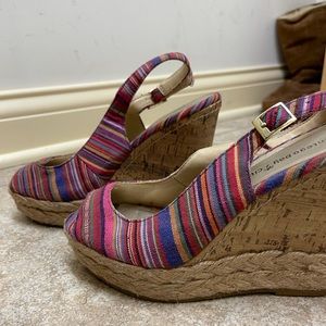 Only worn once- 7.5 wedges